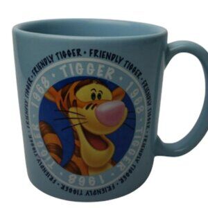 Disney Store Tigger 1968 Coffee Mug Cup Light Blue Large 16 Ounce